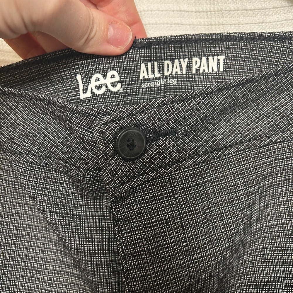 Lee All Day Pant in Black and White Pattern
